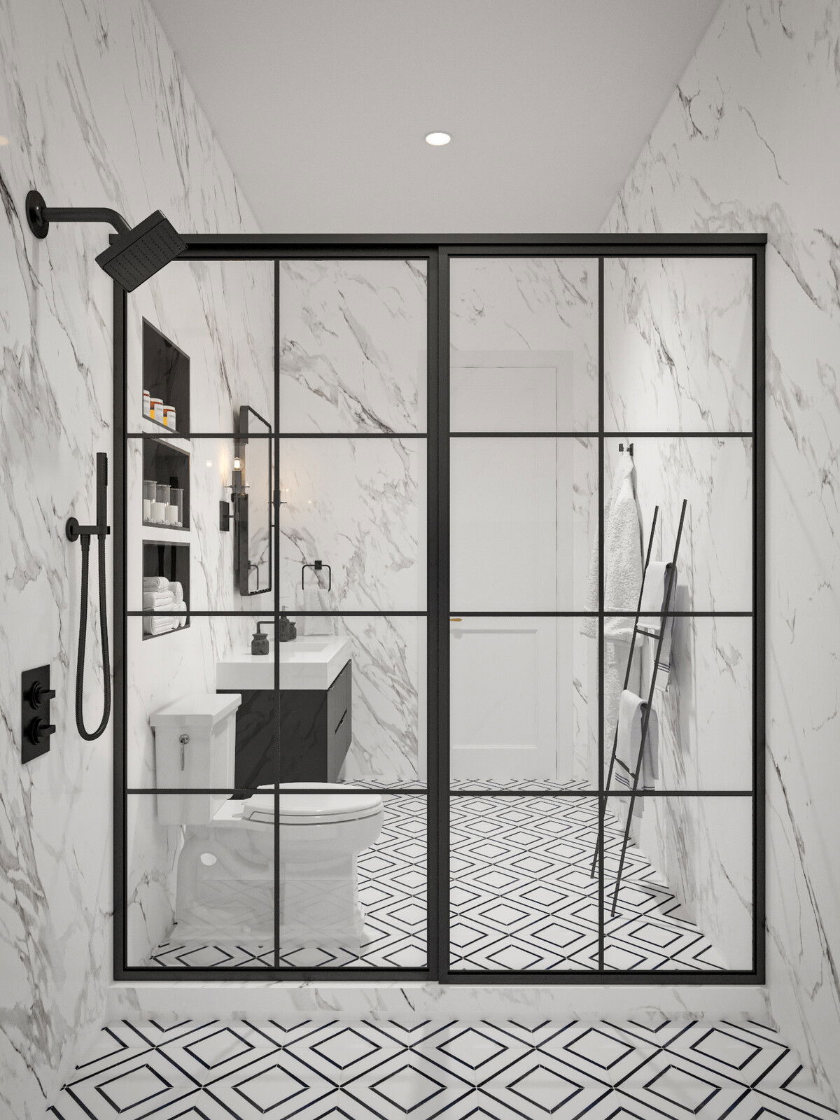 Modelo 3D de Baño por Diseñador Online 3