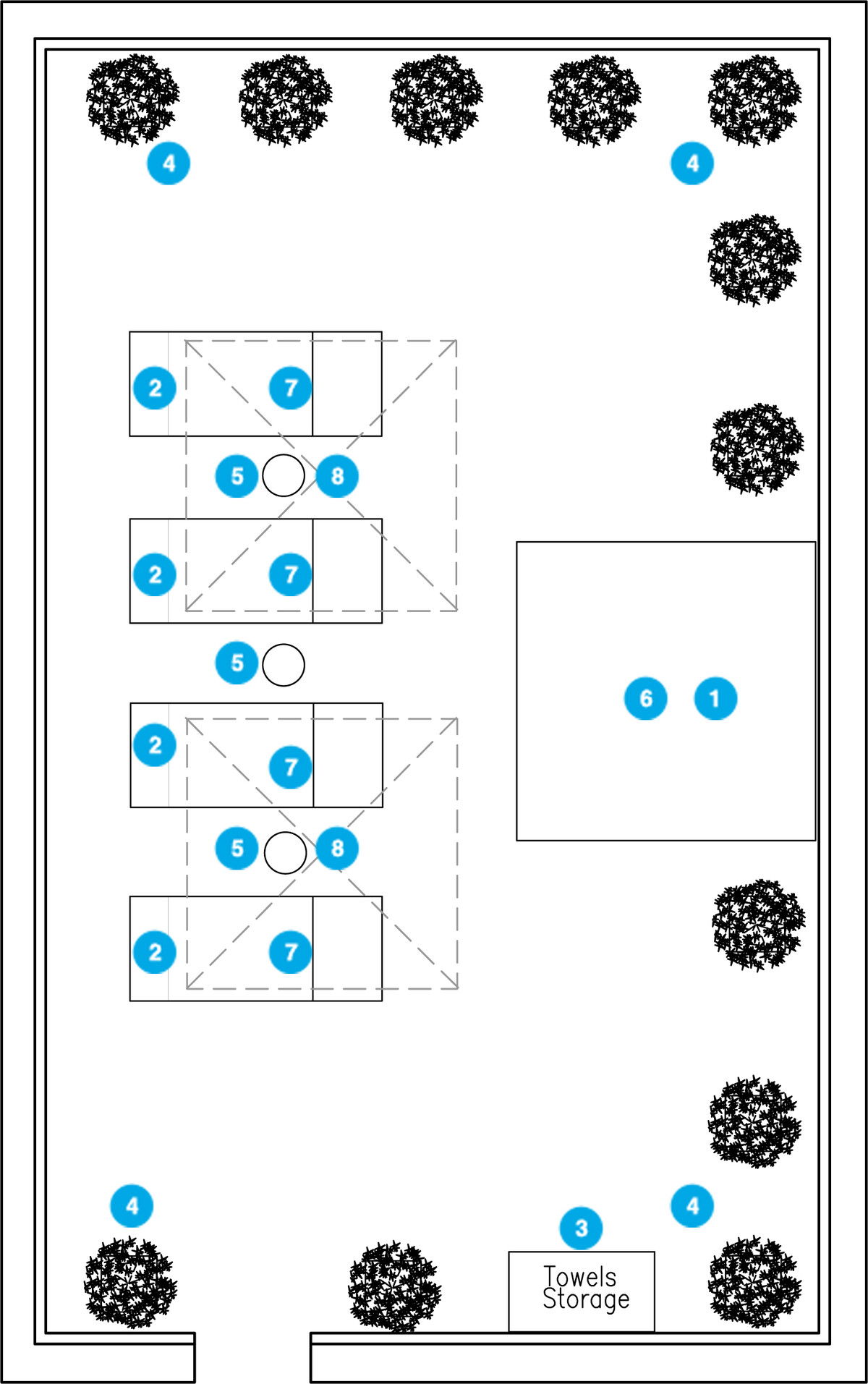 Online Designer Dining Room Floorplan