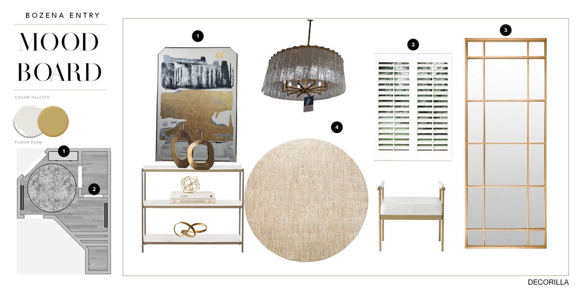 Soft Modern Glam Townhouse Design | Decorilla