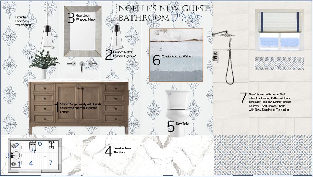Light & Airy Coastal Home Interior Design Berkeley H. Moodboard 2 thumb