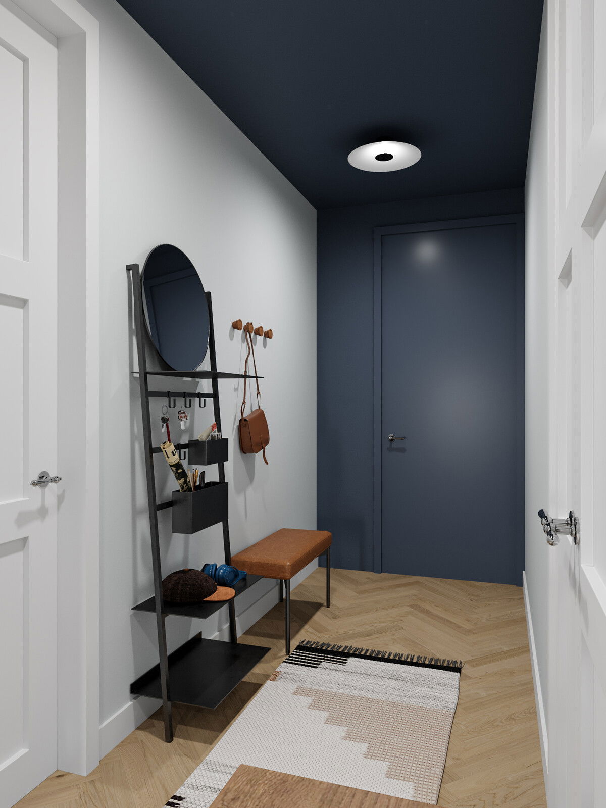 Modelo 3D de pasillo/entrada de diseñador en línea 3