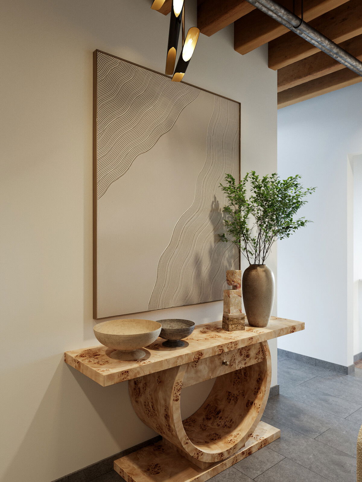 Diseño Ecléctico de Loft Histórico - Previsualización
