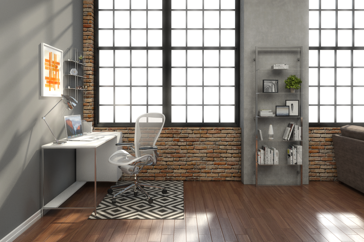 Nook Home Office Transformation Design Idea