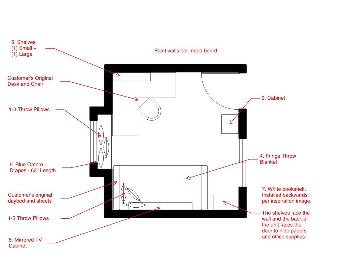 Online Designer Home/Small Office Floorplan