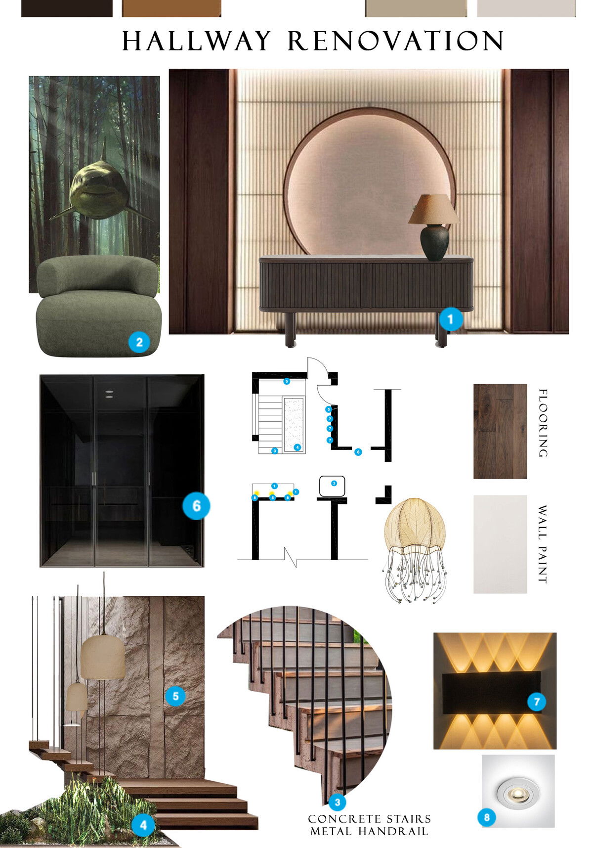 Ideas De Diseño Interior De Pasillo / Entrada De Diseñador En Línea