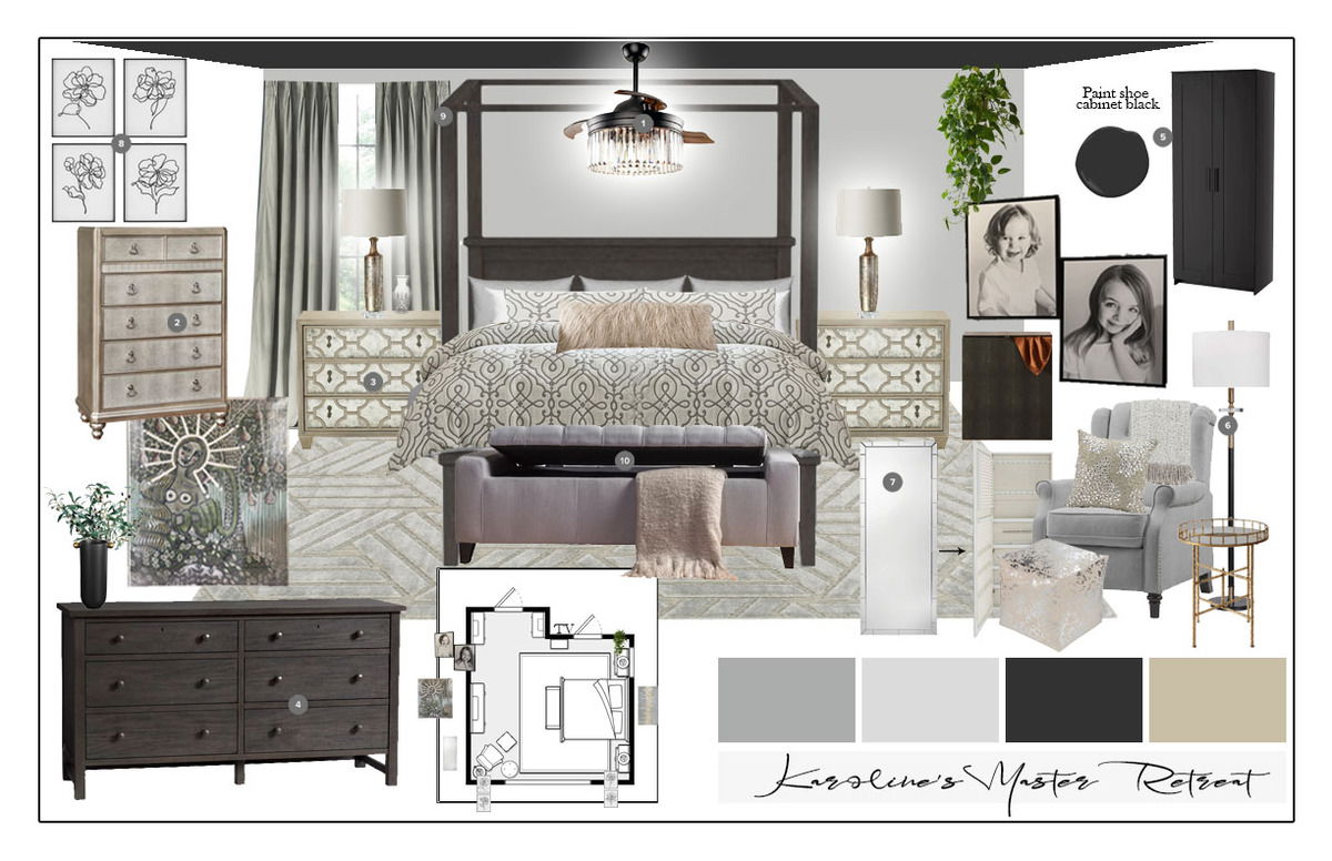 Ideas de diseño interior de dormitorio en línea