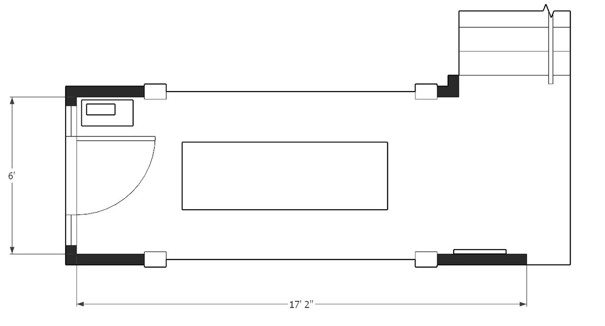 Online Designer Hallway/Entry Floorplan