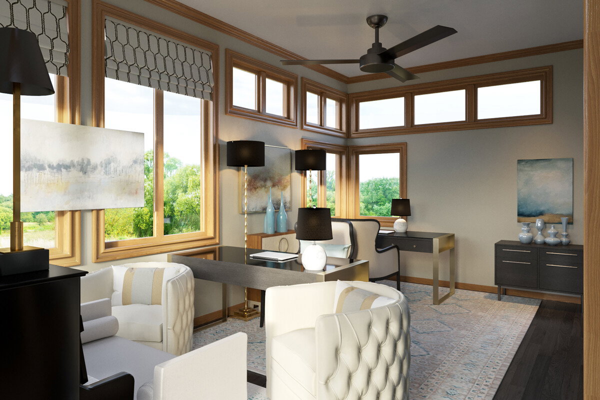 Traditional Home Office Interior Design | Decorilla