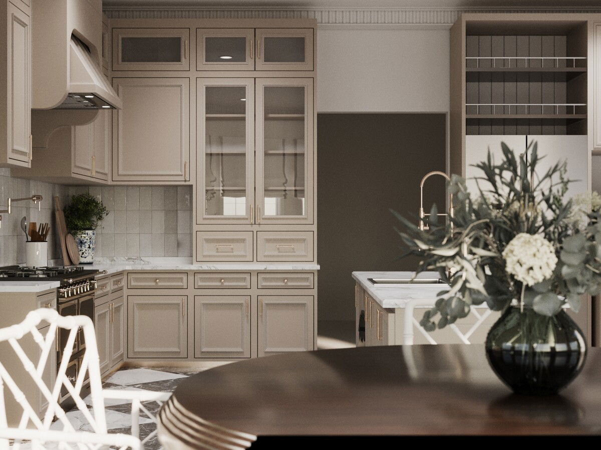 Modelo 3D de Cocina de Diseñador en Línea 4