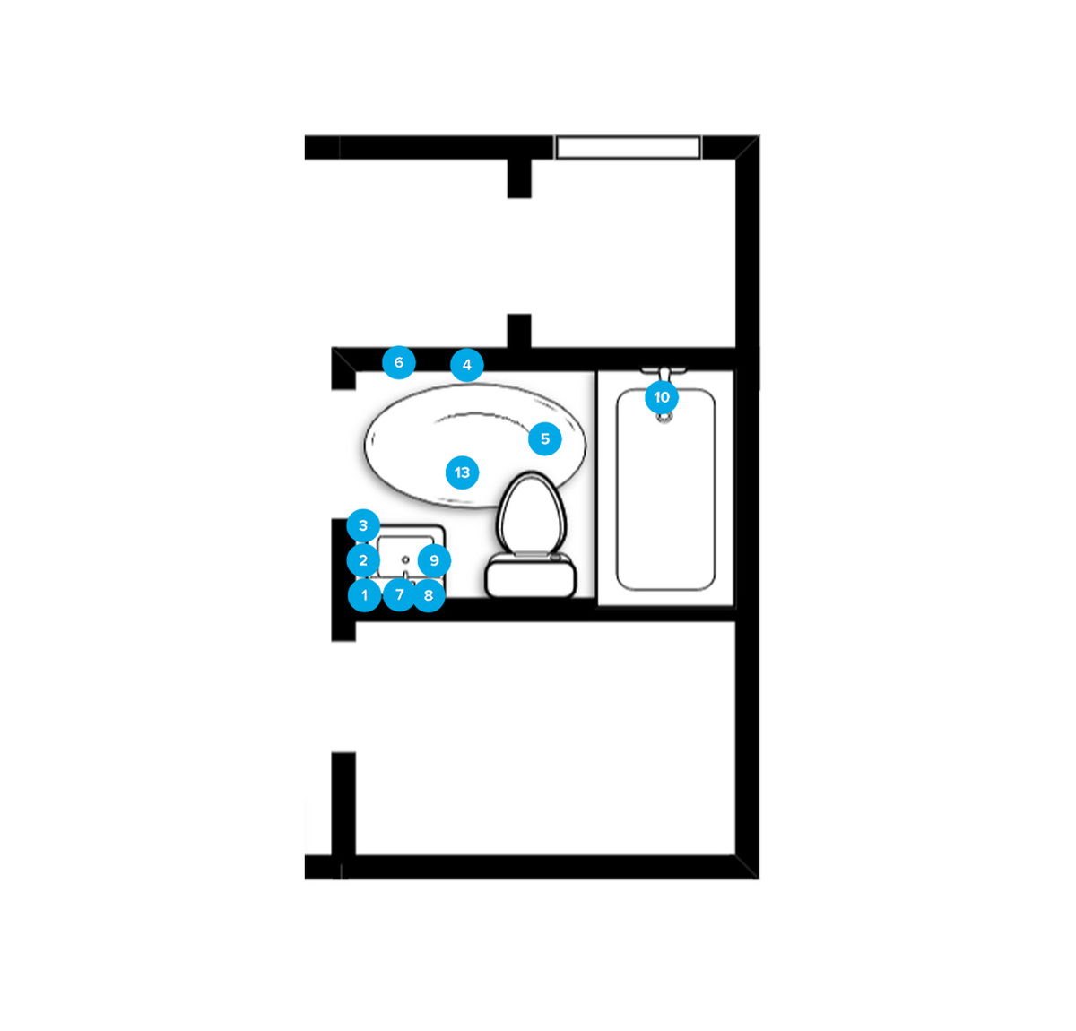 Plano de hogar/oficina pequeña del diseñador en línea