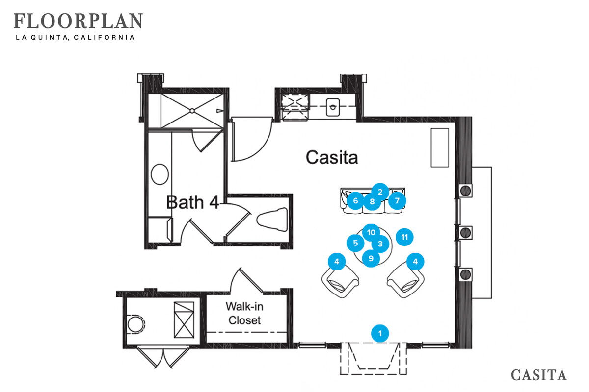 Online Designer Living Room Floorplan