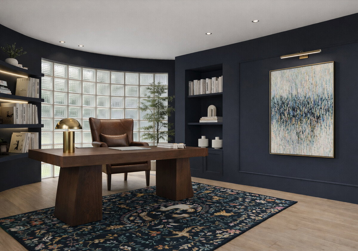 Online Designer Home Office 3D Model 3