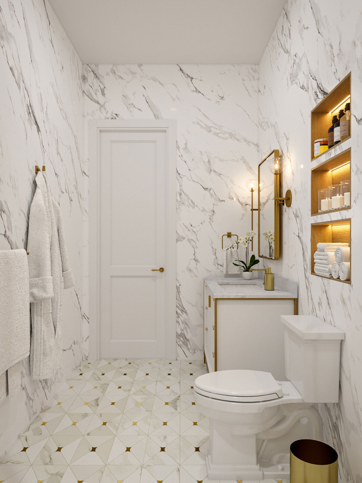 Modelo 3D de Baño por Diseñador Online 2