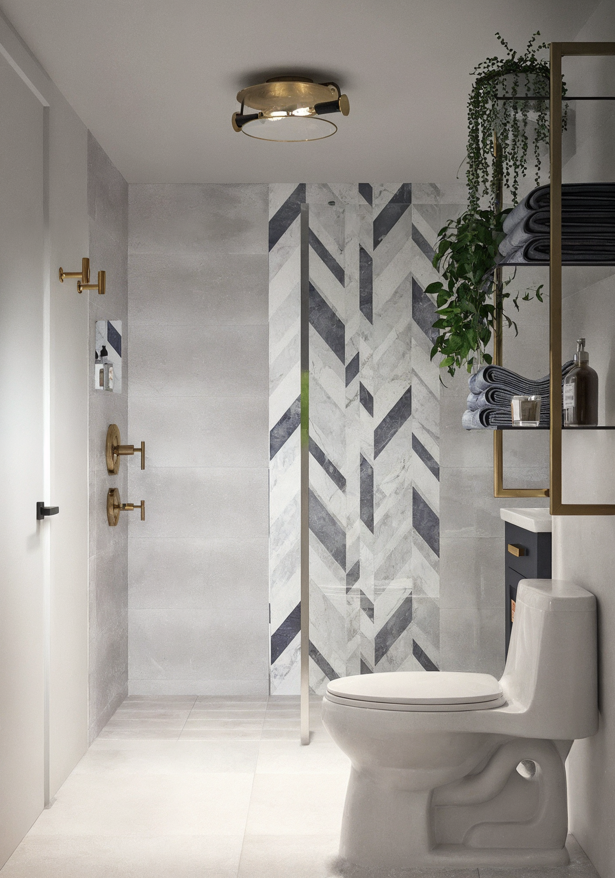 Online Designer Bathroom 3D Model 2