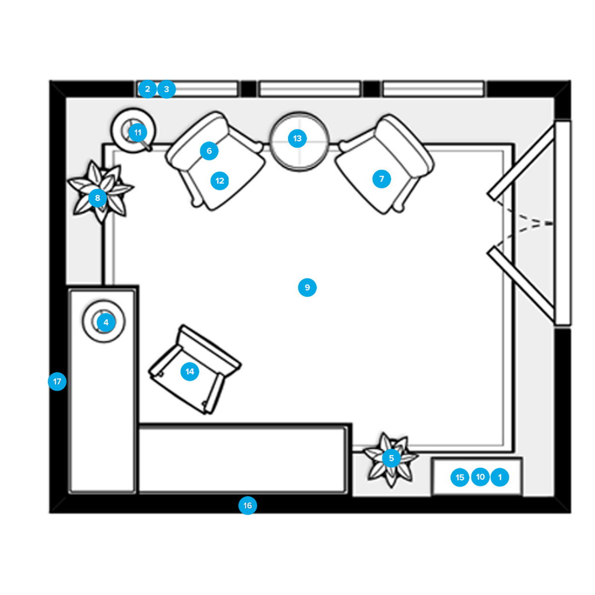 Online Designer Home/Small Office Floorplan