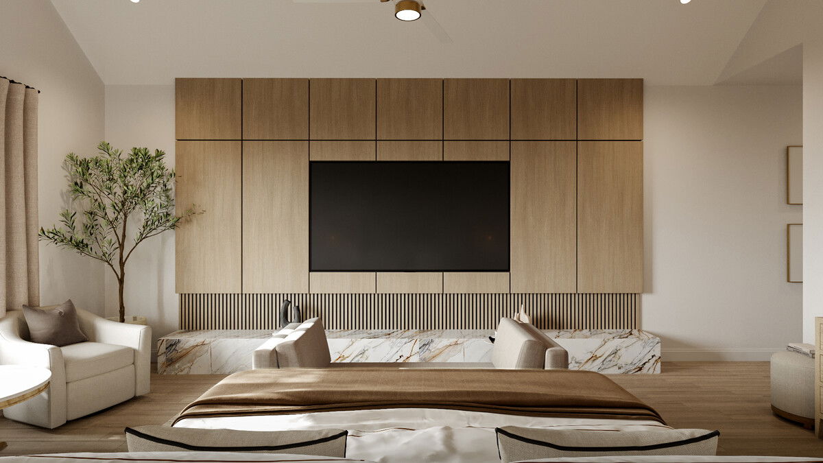 Modern and Elevated Bedroom Remodel 