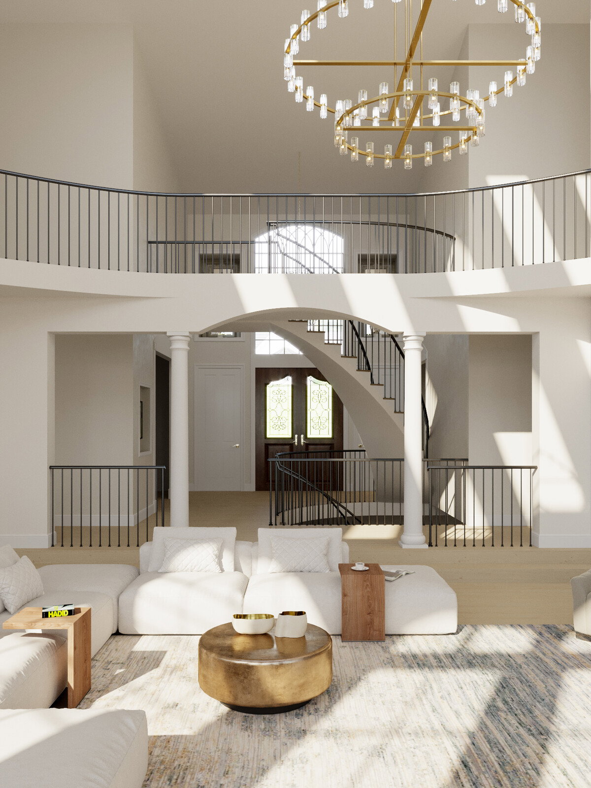 Glam High Ceiling Home Design