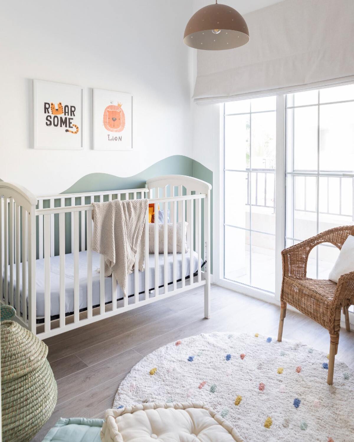 Sleek Contemporary Nursery Room