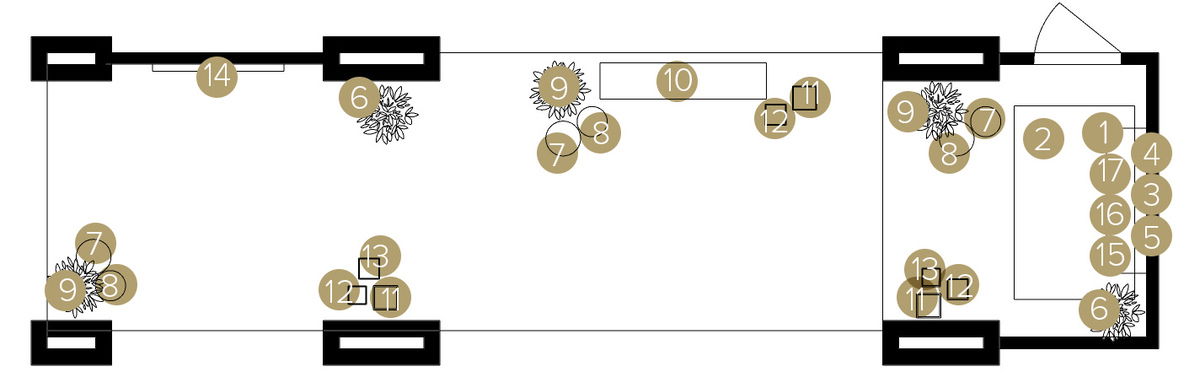 Online Designer Patio Floorplan