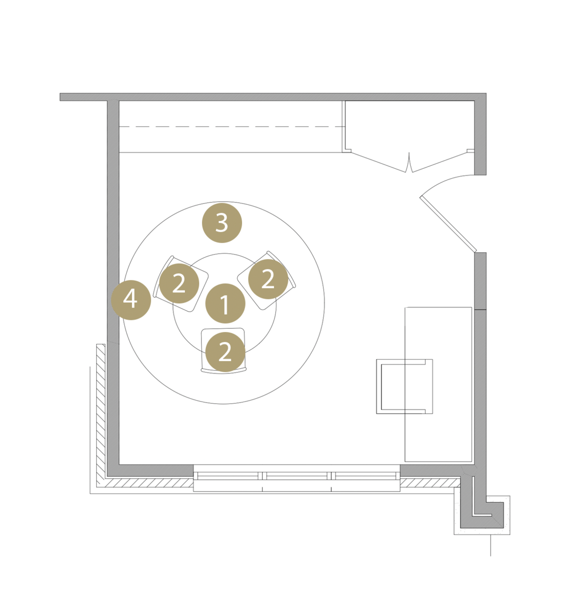 Online Designer Home Office Floorplan