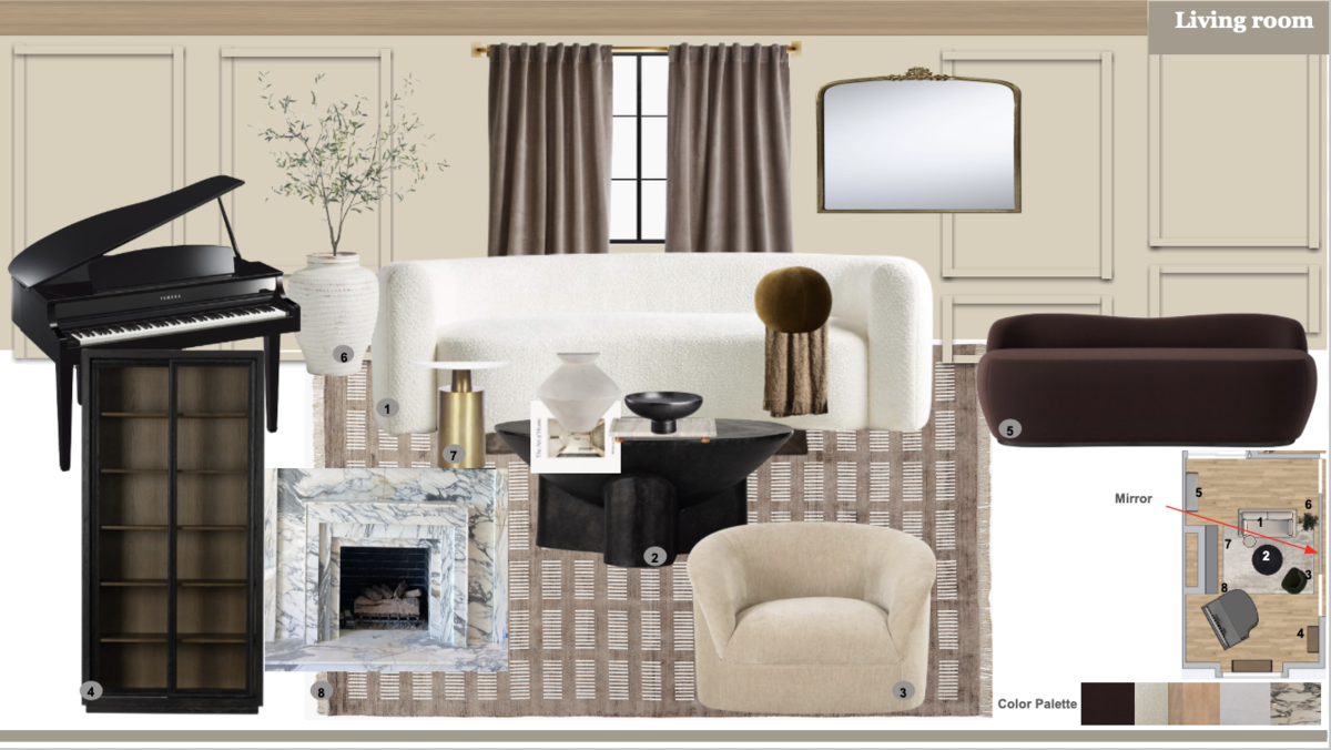Online Designer Living Room Interior Design Ideas