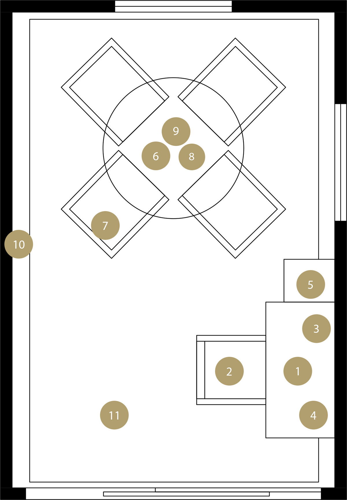 Online Designer Business/Office Floorplan