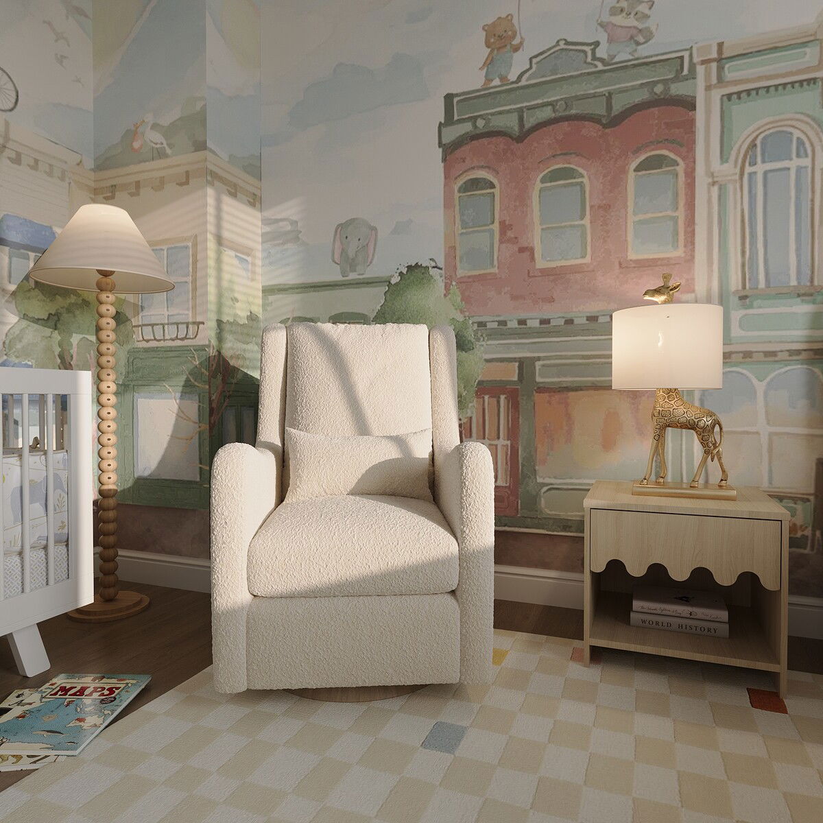 Online Designer Bedroom 3D Model 5