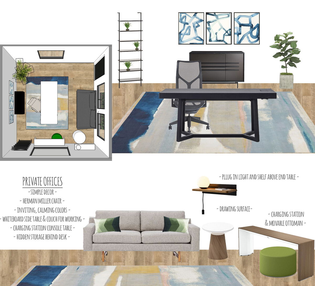 Ideas de diseño de interiores para negocios/oficinas de diseñadores en línea