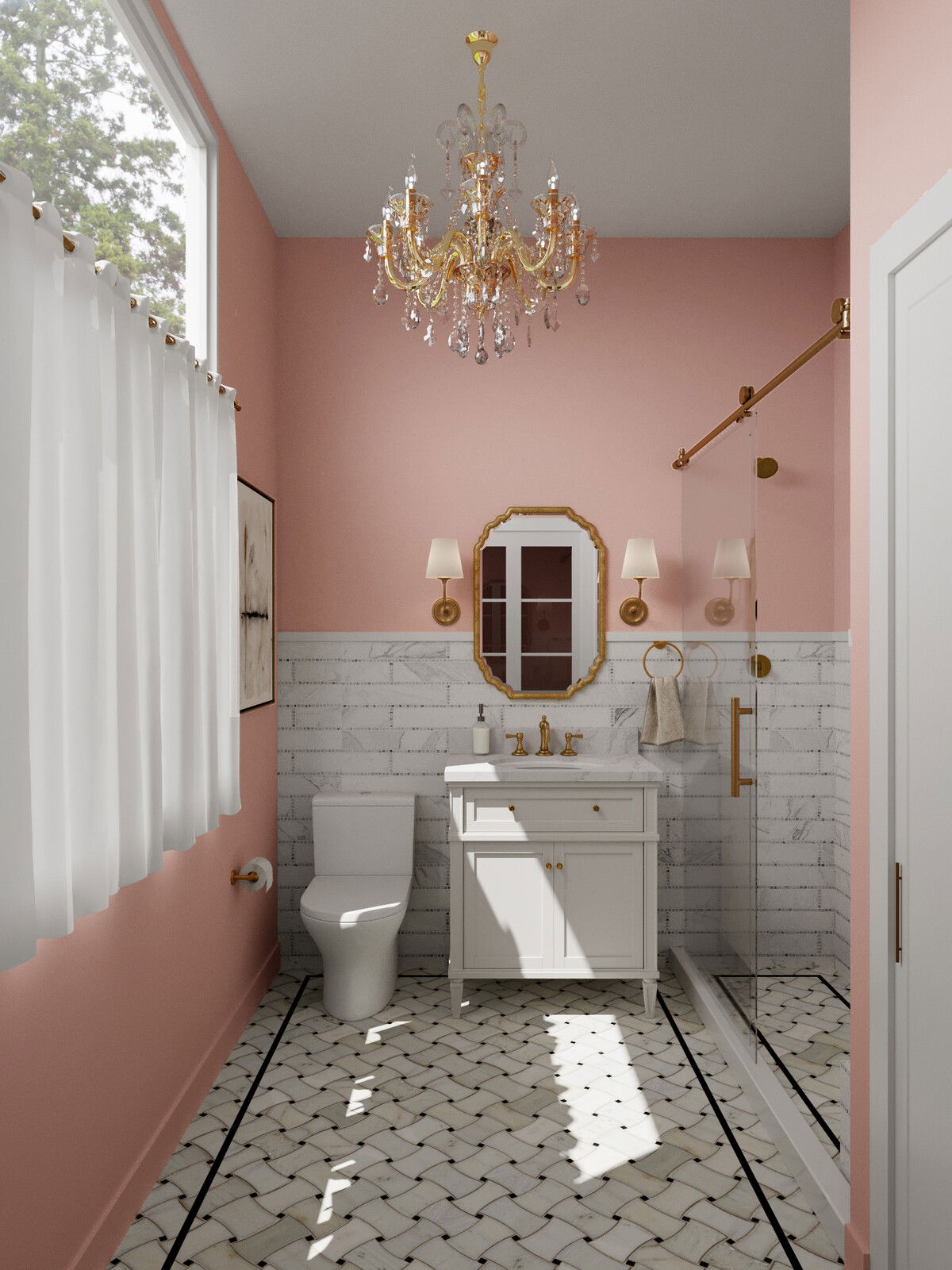 Modelo 3D de Baño por Diseñador Online 2