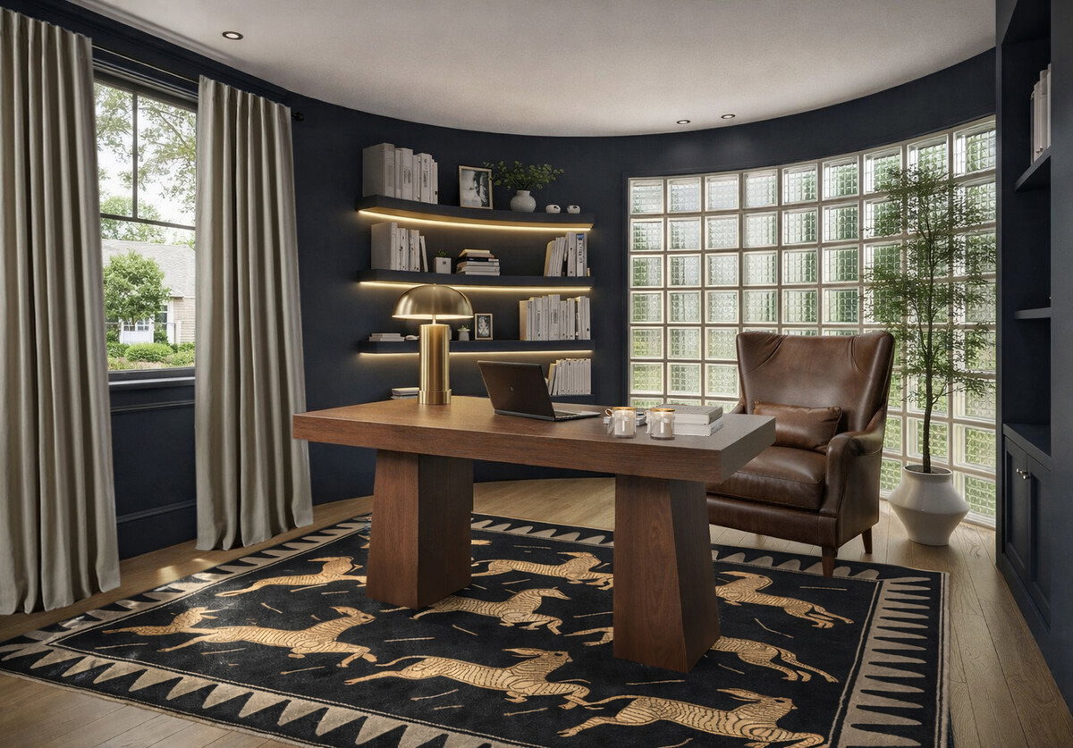 Online Designer Home Office 3D Model 5