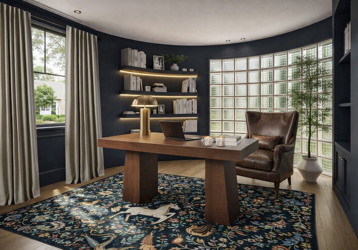 Online Designer Home Office 3D Model 2