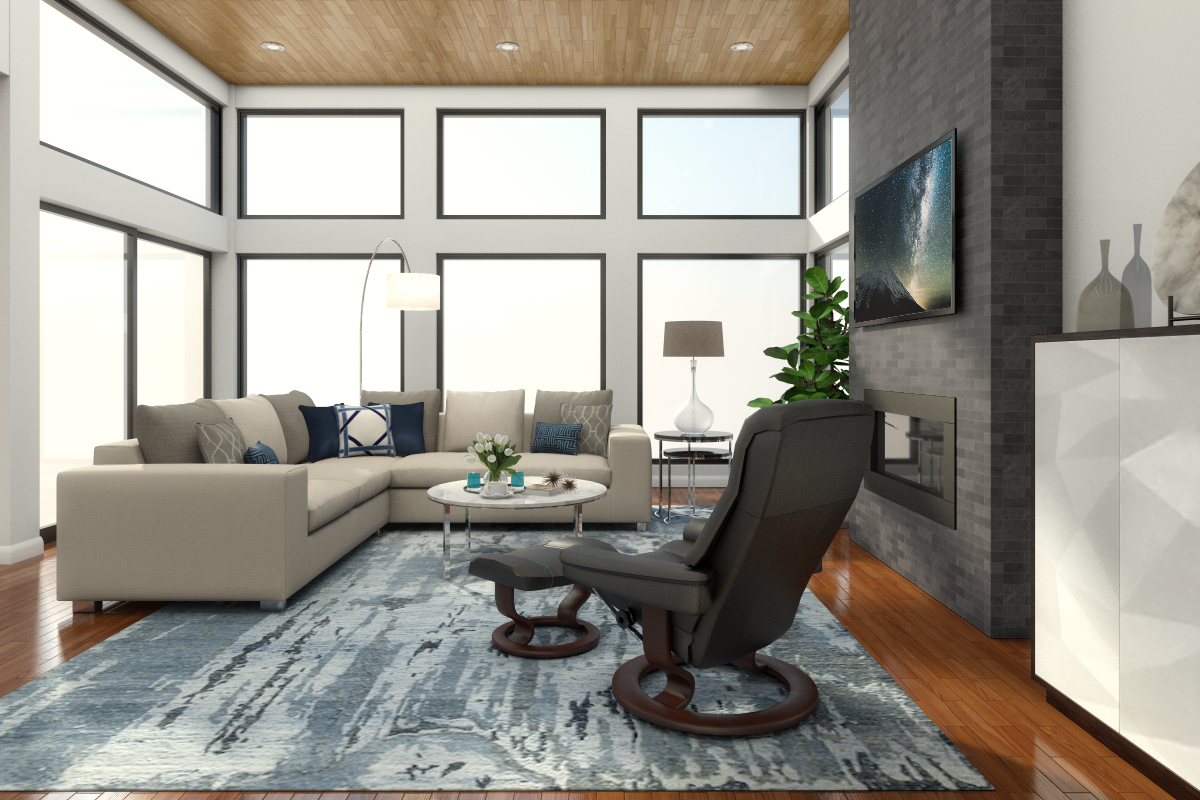 Online Designer Living Room 3D Model 2