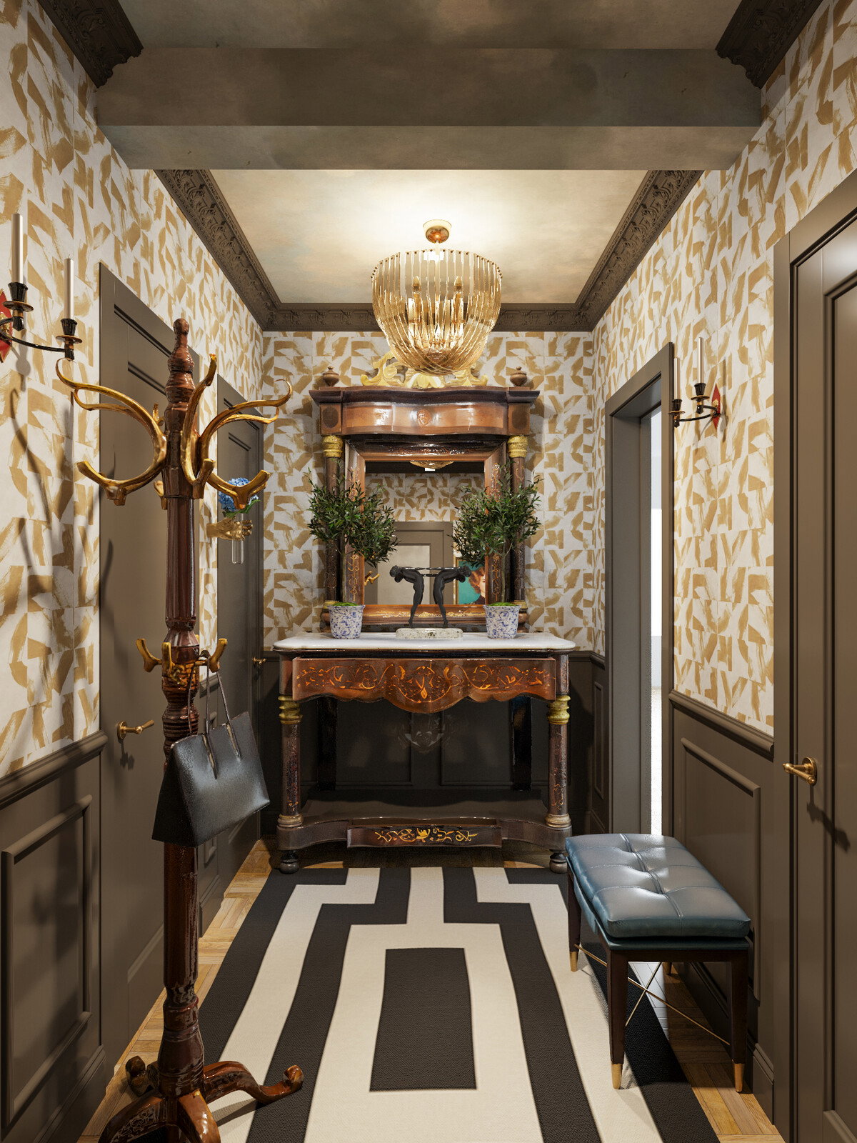 Online Designer Hallway/Entry Interior Design Ideas
