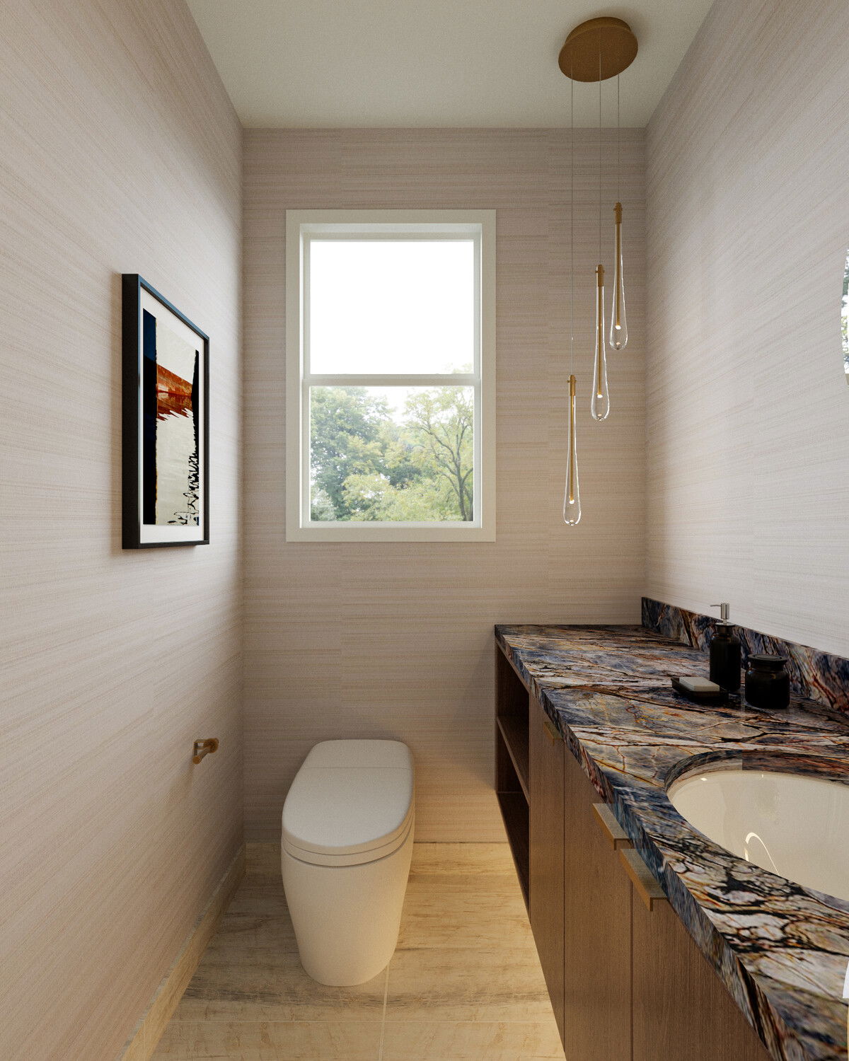 Online Designer Bathroom 3D Model 2