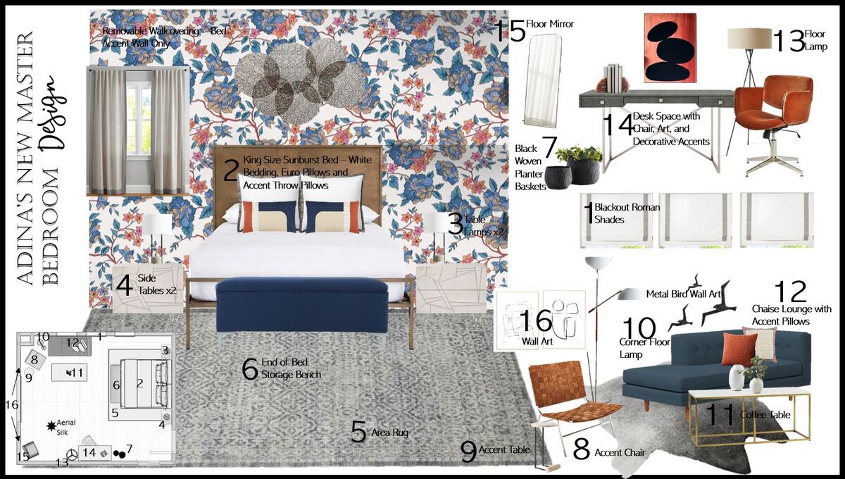 Ideas de diseño interior de dormitorio en línea