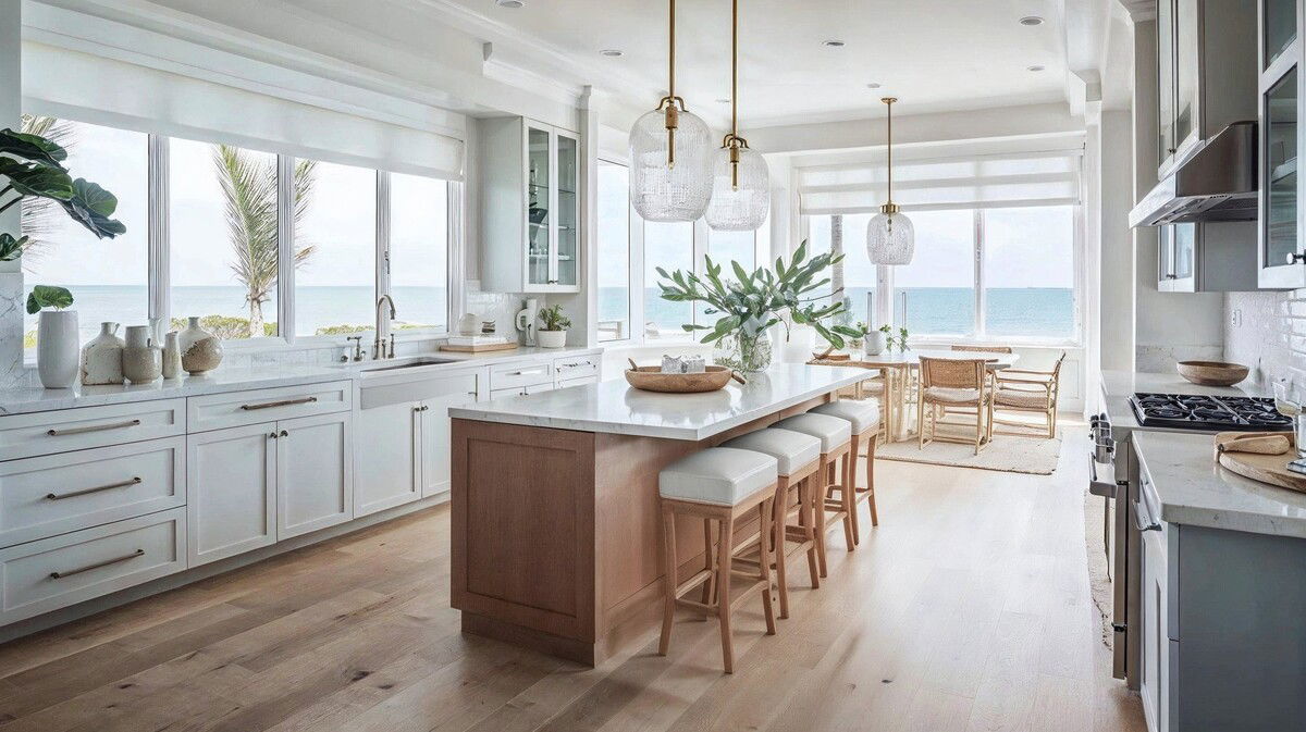 Coastal Kitchen Interior Design