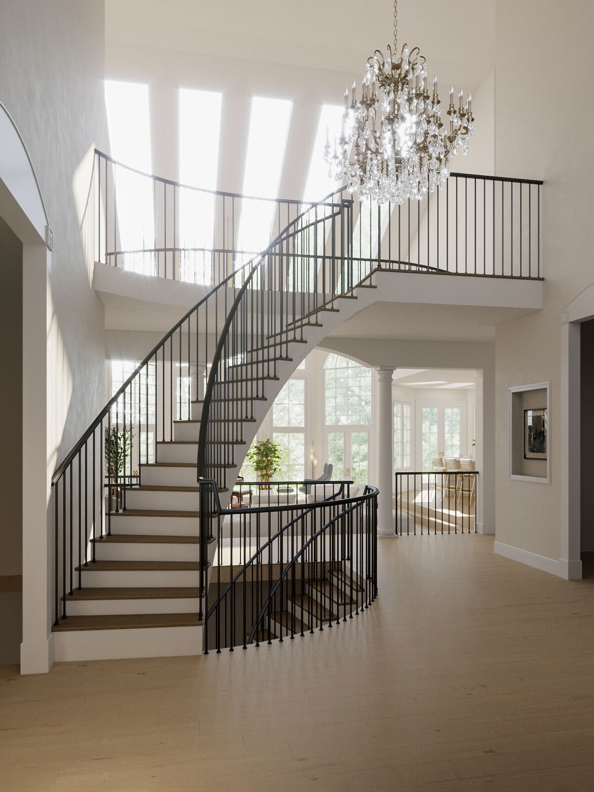 Glam High Ceiling Home Design