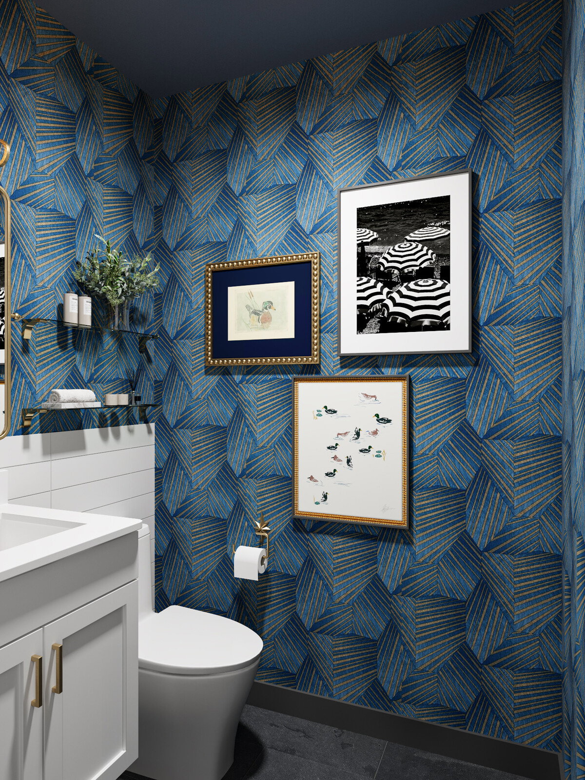 Online Designer Bathroom 3D Model 2