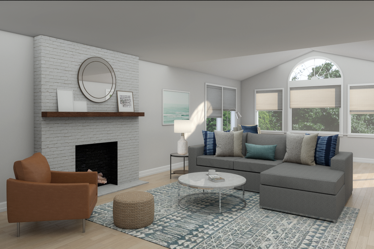 Online Designer Living Room 3D Model 2