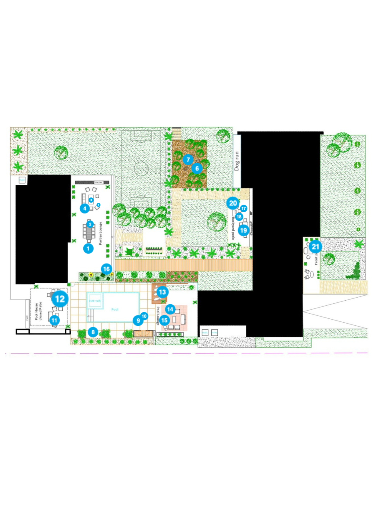 Online Designer Patio Floorplan