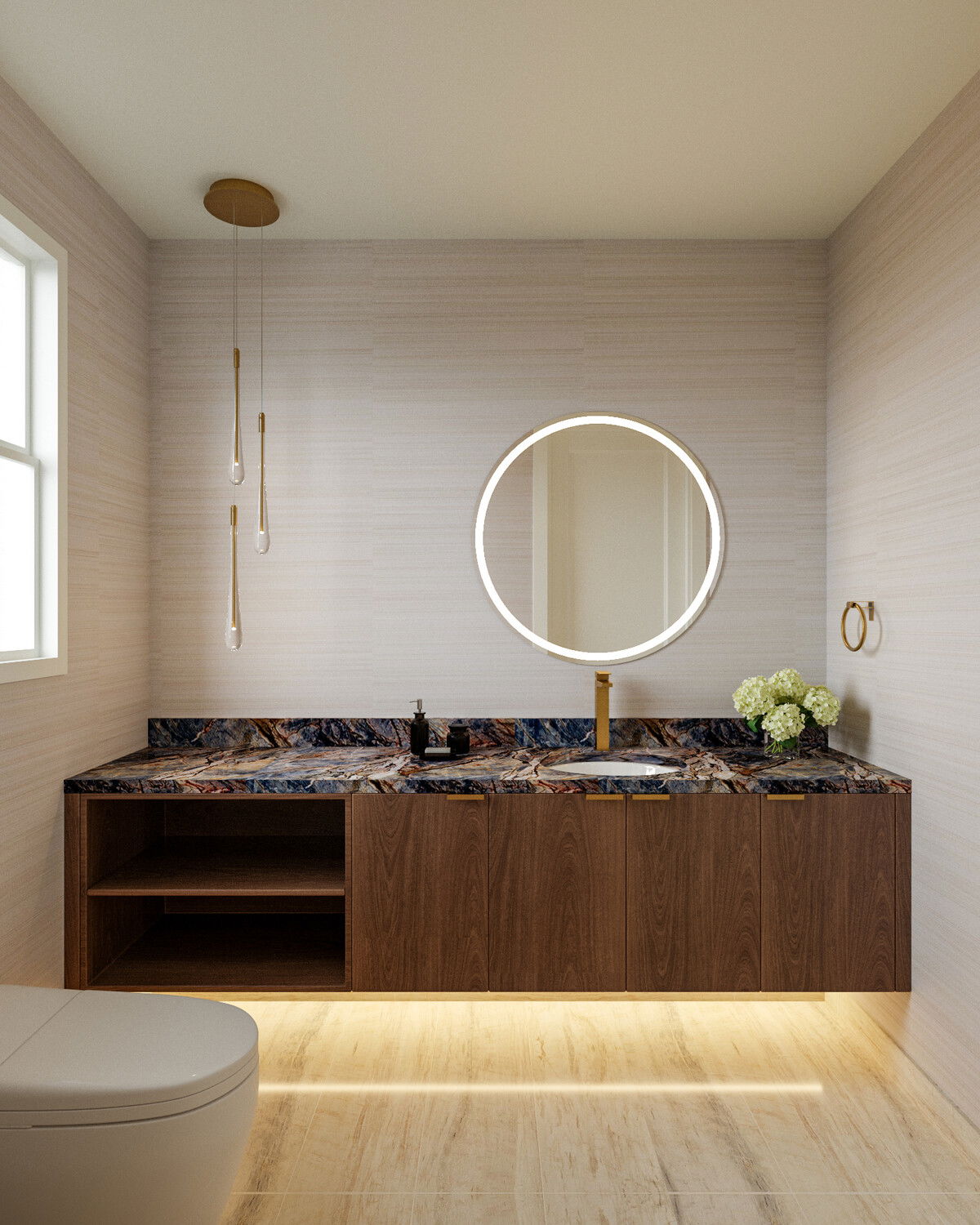 Online Designer Bathroom 3D Model 3