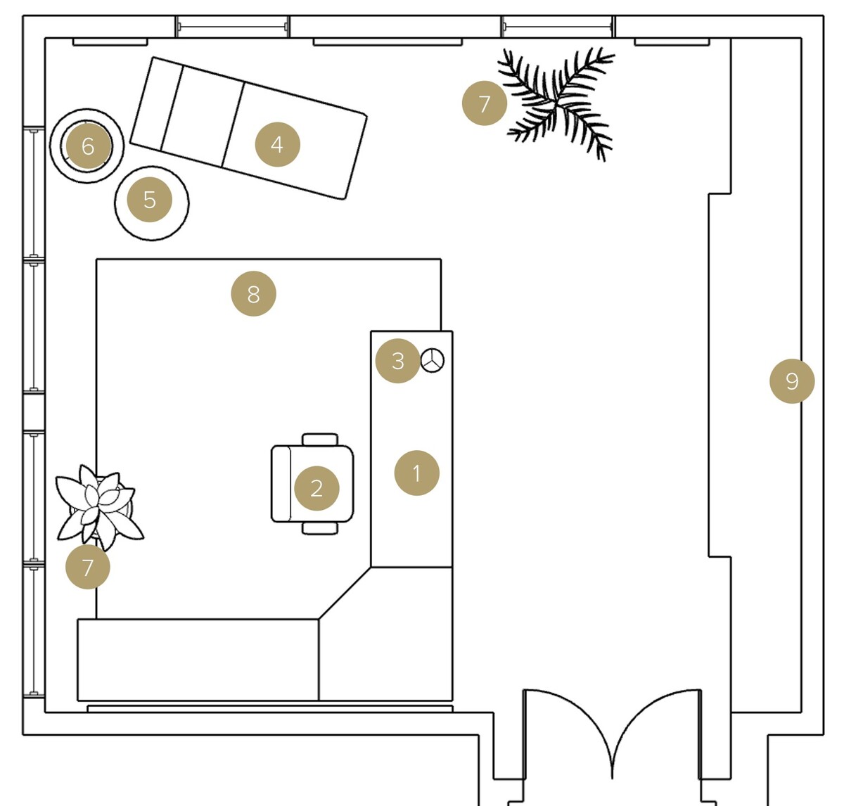 Online Designer Home/Small Office Floorplan