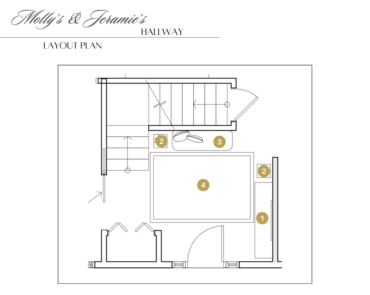Online Designer Hallway/Entry Floorplan