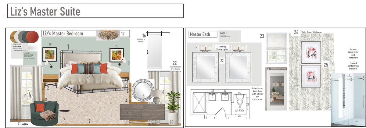 Contemporary Master Bedroom Suite Design | Decorilla