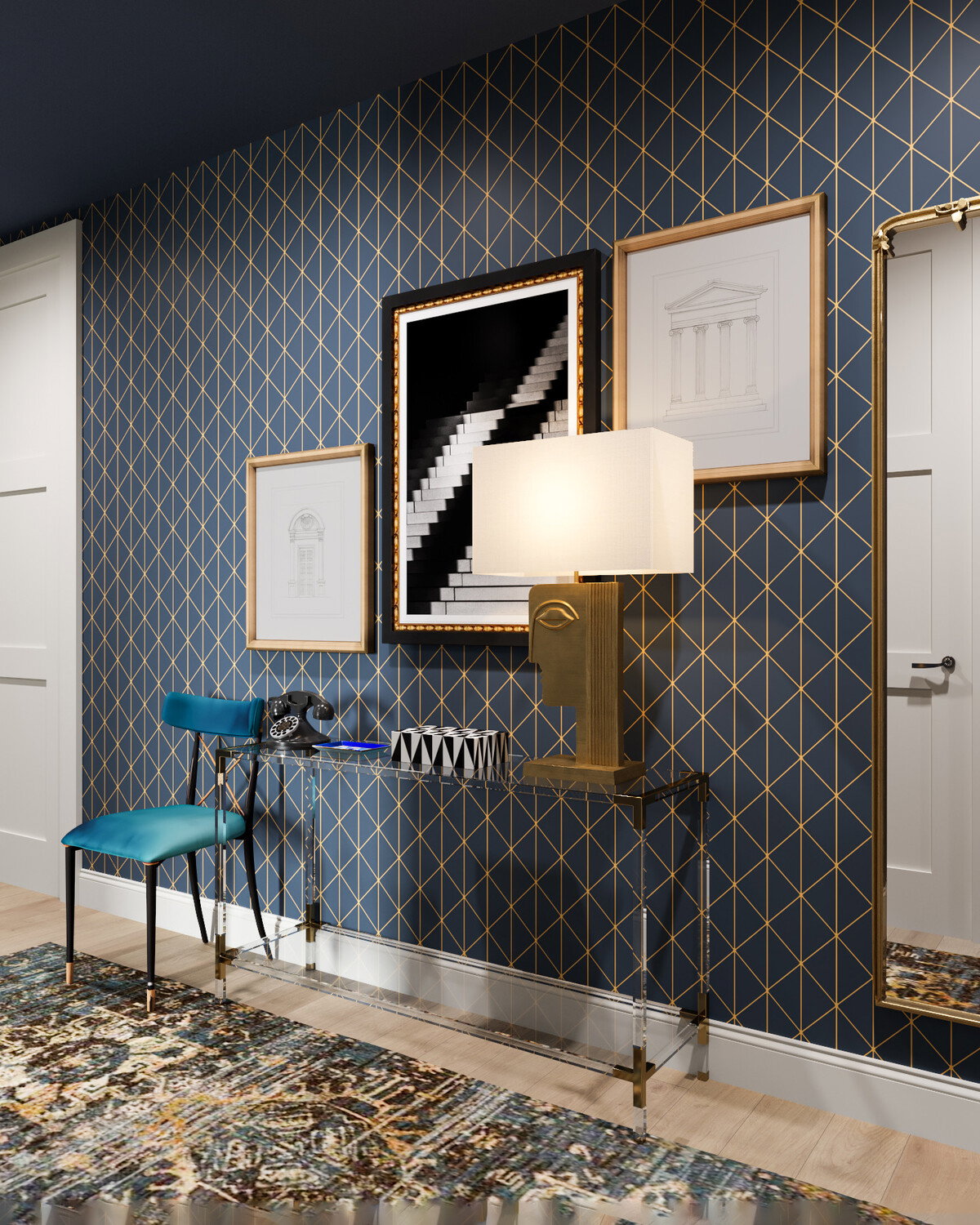 Online Designer Hallway/Entry 3D Model 2