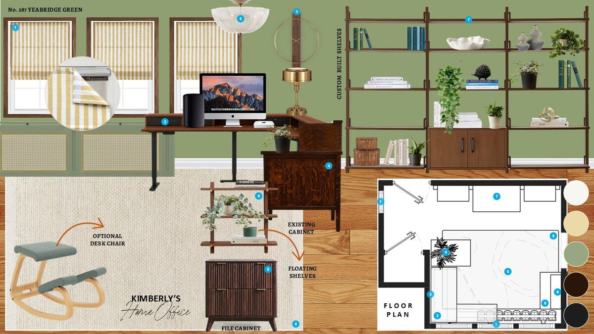 Online Designer Home Office Interior Design Ideas