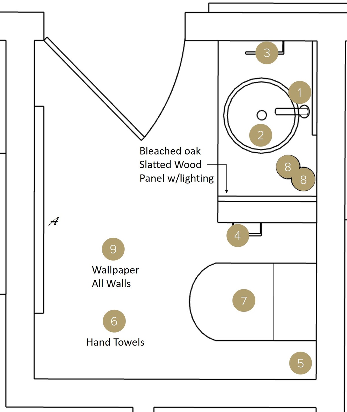 Online Designer Hallway/Entry Floorplan