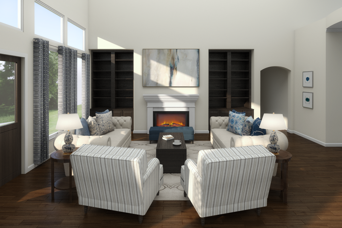 Online Designer Living Room 3D Model 1