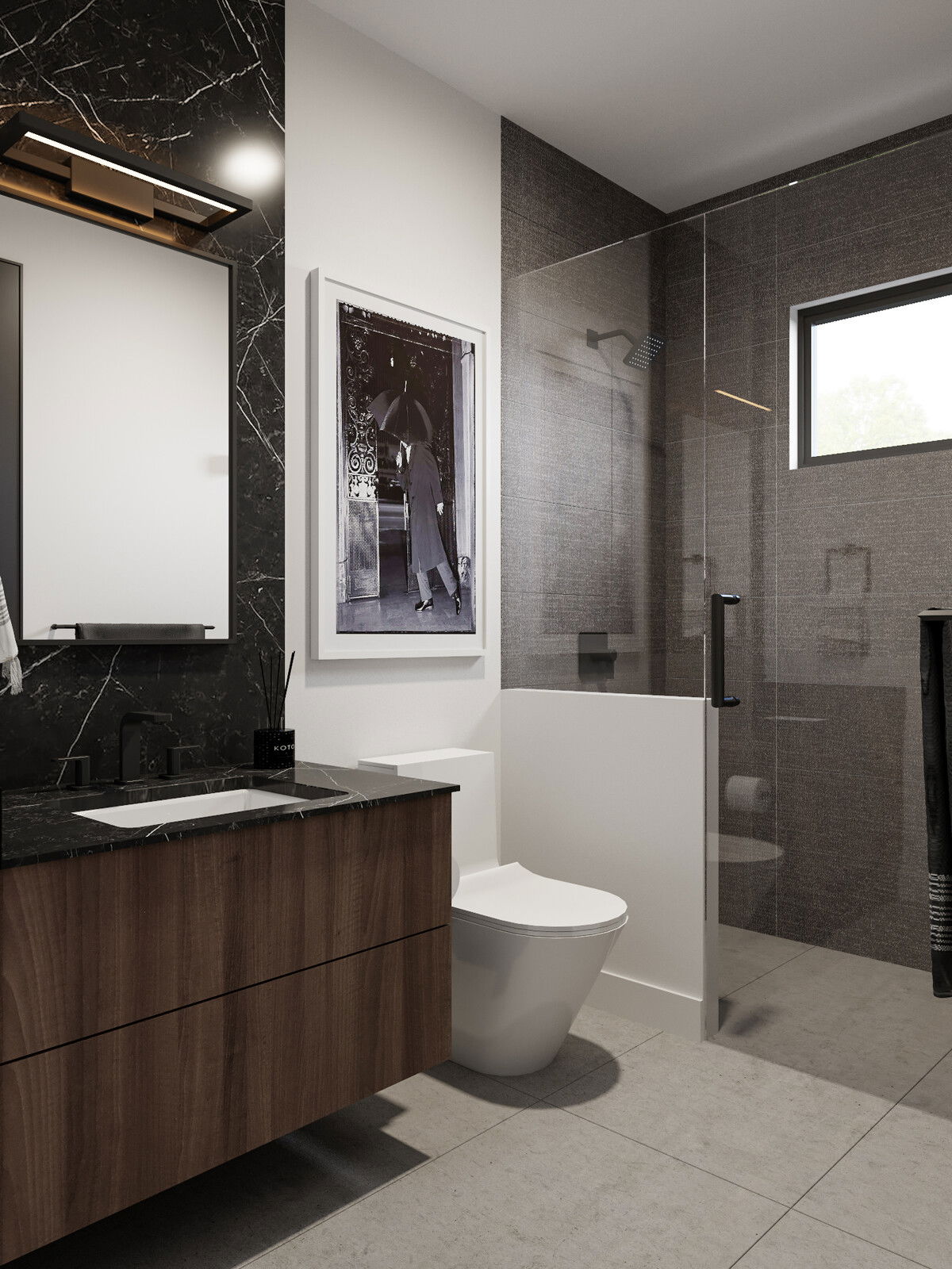 Online Designer Bathroom 3D Model 1