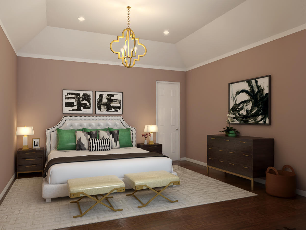 Online Designer Bedroom 3D Model 5